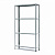 Стеллаж MS STANDART 2000х1000х500 (4 полки)